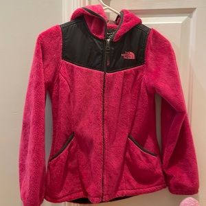 The North Face Spring fuzzy jacket